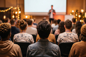 Audience Attending Conference Presentation Event, a Business Photo by Davizro's Market