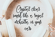Simphony, a Script Font by Gatype (Thumbnail 2 of 9)