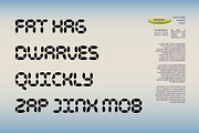 Clock Forge - Speed Meter Font, a Sans Serif Font by Casloop Studio (Thumbnail 2 of 9)