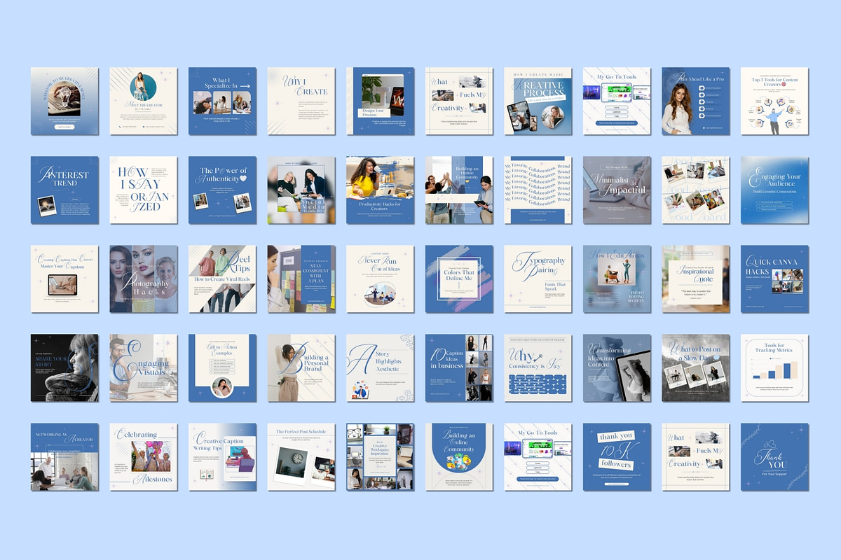 100 Animated Canva Instagram Post, a Social Media Template by TheBrightGrap (Photo 4 of 5)