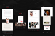 WordPress Elementor Template Kit, an UI Kit Template by Touringxx Creative Studio (Thumbnail 4 of 5)