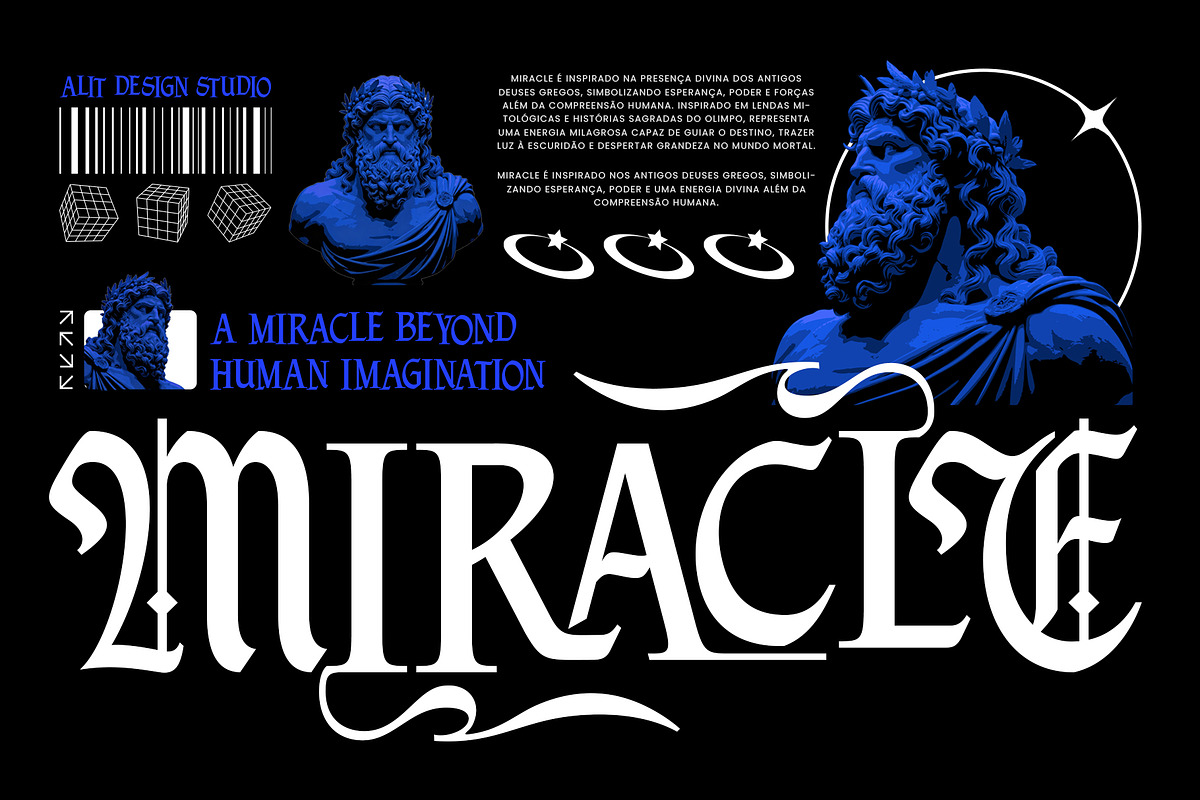 Virtus Gloria Typeface, a Blackletter Font by alit design (Photo 3 of 16)
