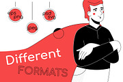 Lines & Shapes Illustrations, an iPhone Mockup by Boyko Pictures (Thumbnail 6 of 12)