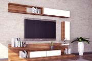 Modern Tv-Unit Design 3D Model, a Furniture 3D Model by IsraaDesigns (Thumbnail 3 of 4)