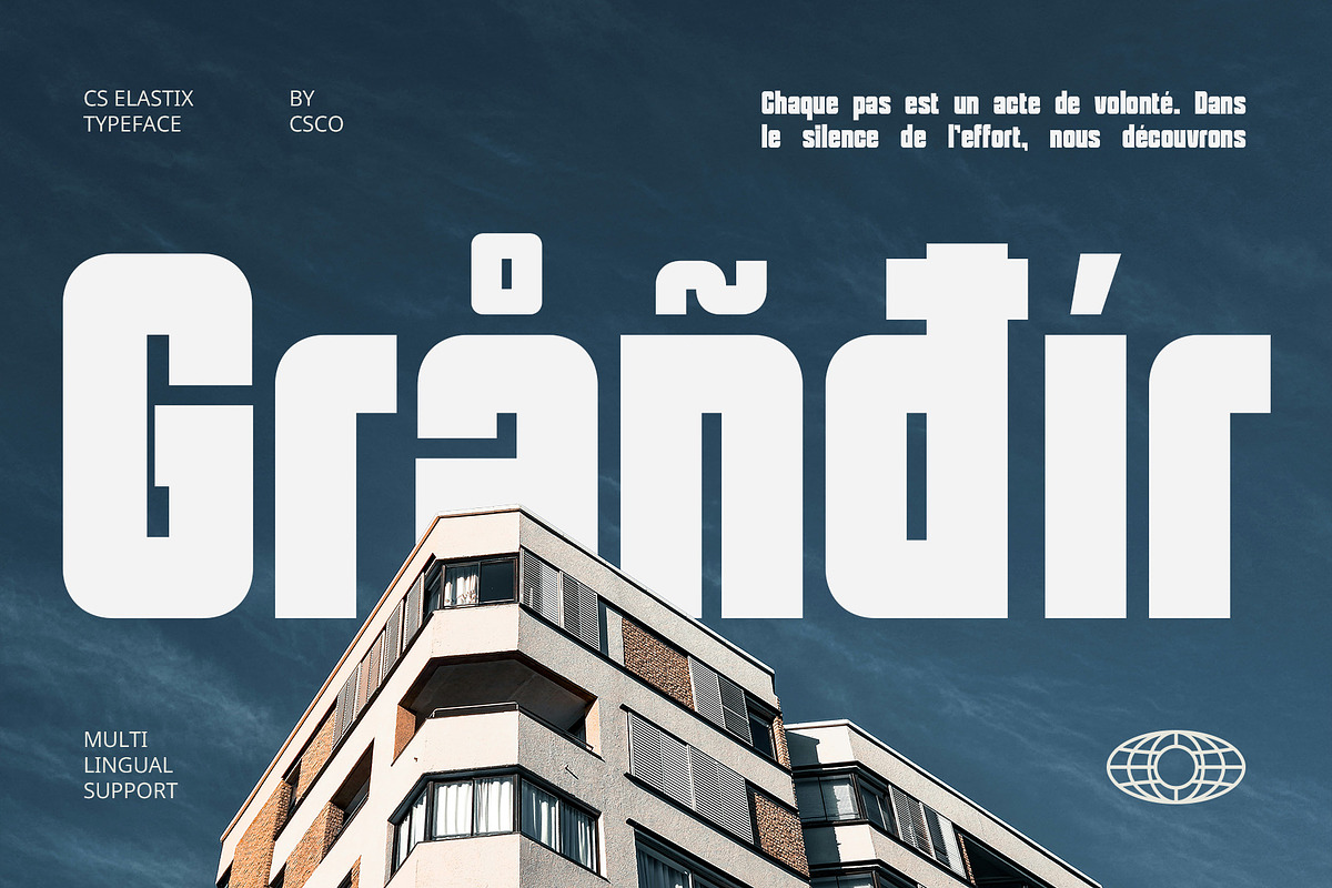 CS Elastix – Bold Font, a Sans Serif Font by Craft Supply Co. (Photo 6 of 8)