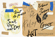 Art Paper collage element scraps, an Object Graphic by Yuliya Derbisheva (Thumbnail 11 of 12)
