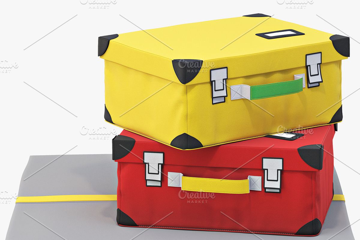 Flyttbar box set 3d model, an Object 3D Model by 3dmitruk (Photo 1 of 10)