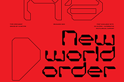 Neoform - Futuristic Font, a Sans Serif Font by limitype (Thumbnail 2 of 12)