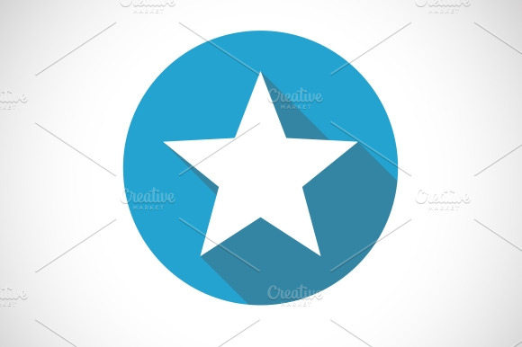 Flat Star Icon