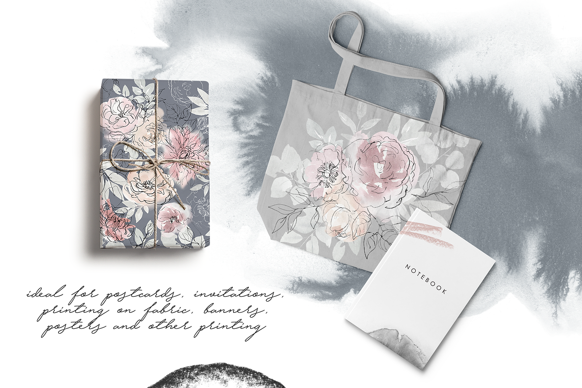 Refinement – drawing set, a Texture Illustration by Helen Halik art (Photo 8 of 9)