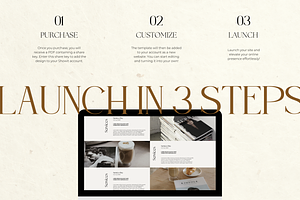 Showit Website Template Entrepreneur