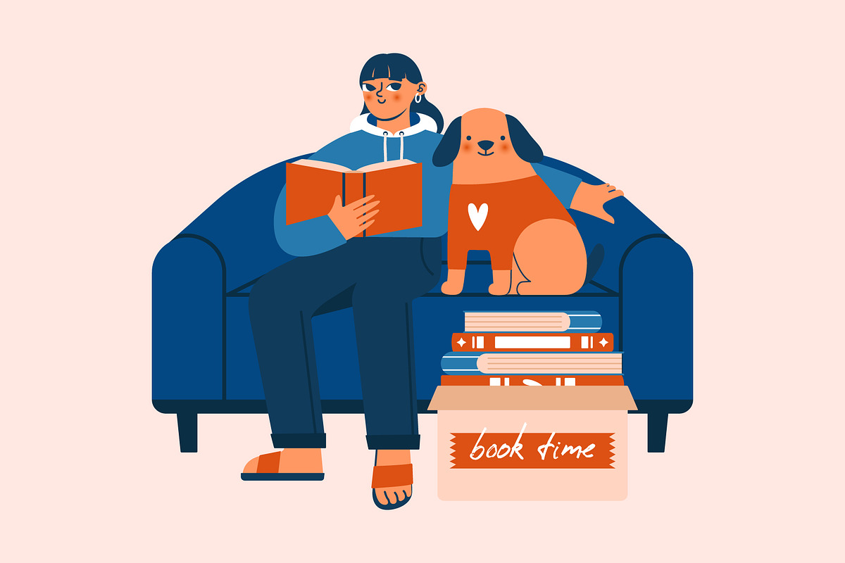 World Book Day. Vector collection, an Education Illustration by Renberrry.Store (Photo 11 of 12)