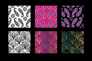 8 seamless paisley patterns, a Pattern Graphic by AnastasiaFears (Thumbnail 5 of 5)