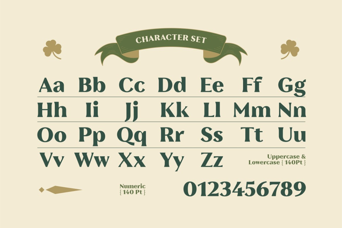 Emerald Charm, a Serif Font by graphicook (Photo 3 of 10)