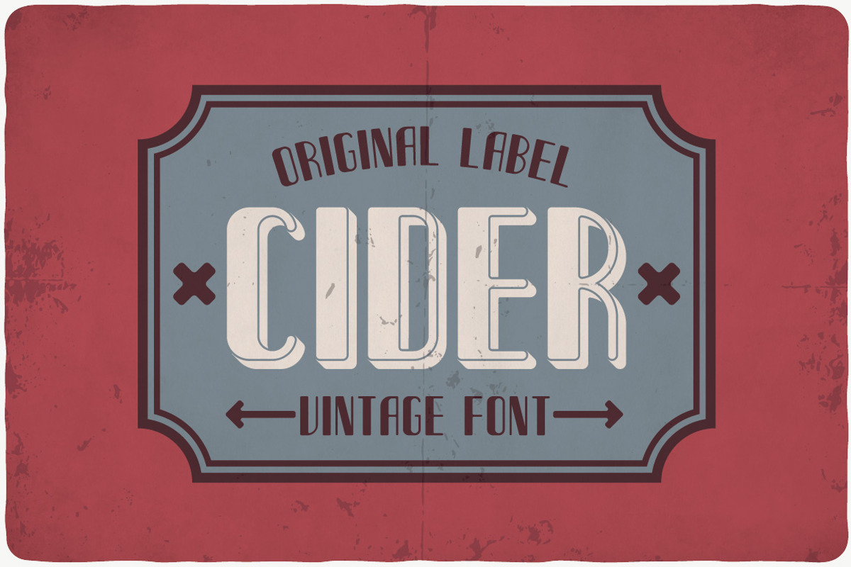 Cider typeface preview 3