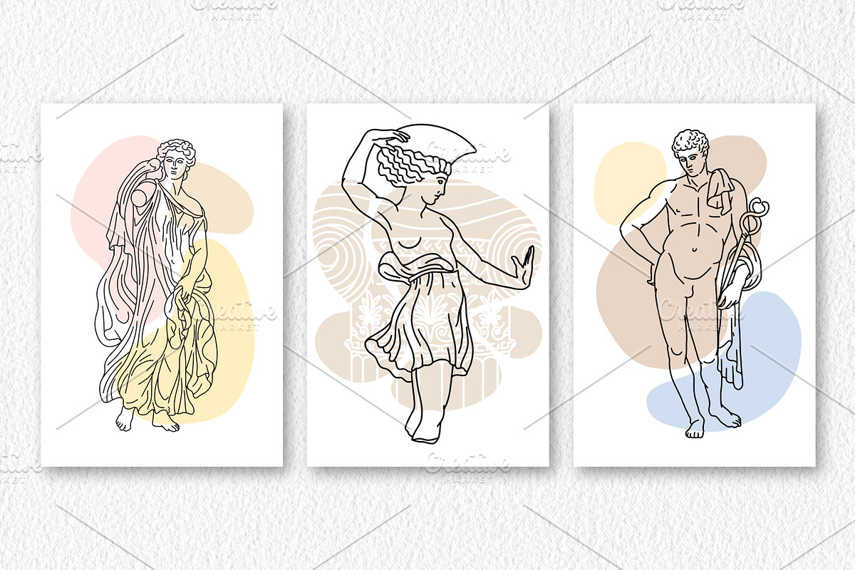Antique stamp brushes for Procreate, a Brush Add-On by ViktoriArt (Photo 8 of 10)
