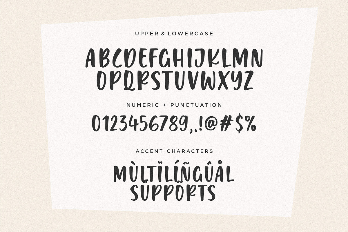 Raspberry Candy! Handwritten Font, a Handwritten Font by Balpirick Studio (Photo 6 of 6)