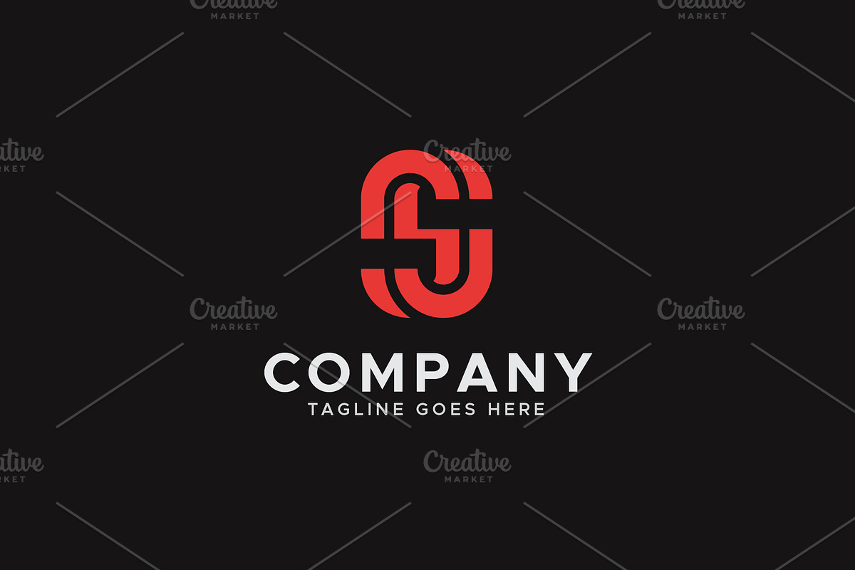 Letter S & C minimal logo design, a Branding & Logo Template by Amadul11 (Photo 3 of 6)