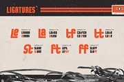 Konsedia - Retro Bold Font, a Sans Serif Font by Drizy (Thumbnail 5 of 10)