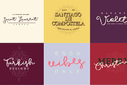 Galata Fonts & Extras, a Script Font by Yasir Ekinci (Thumbnail 6 of 15)