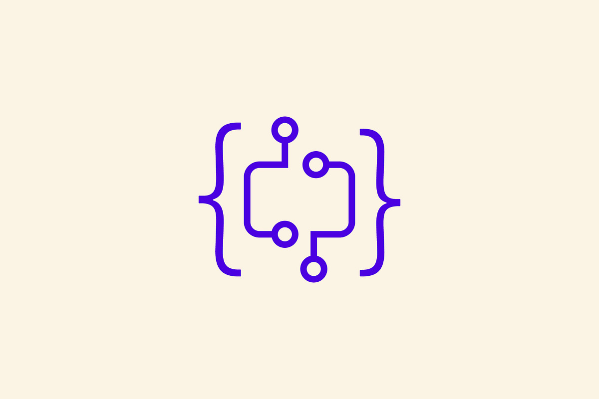 coding digital logo design template
