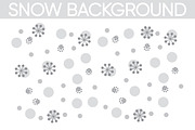 Snow Background, a Pattern Graphic by beguima (Thumbnail 1 of 2)
