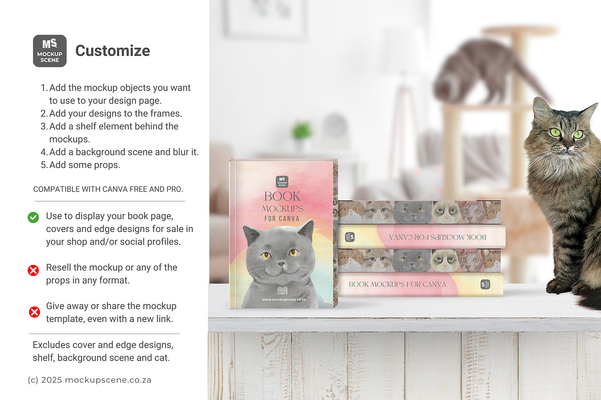 Book Mockup Kit for Canva Soft Cover, a Books & Magazine Mockup by Mockup Scene (Photo 9 of 11)