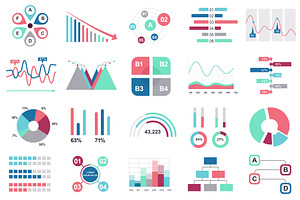 Set Of Infographics Template