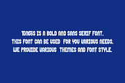 Tungos - Condensed Bold Font, a Sans Serif Font by Iqsiart Studio (Thumbnail 7 of 8)