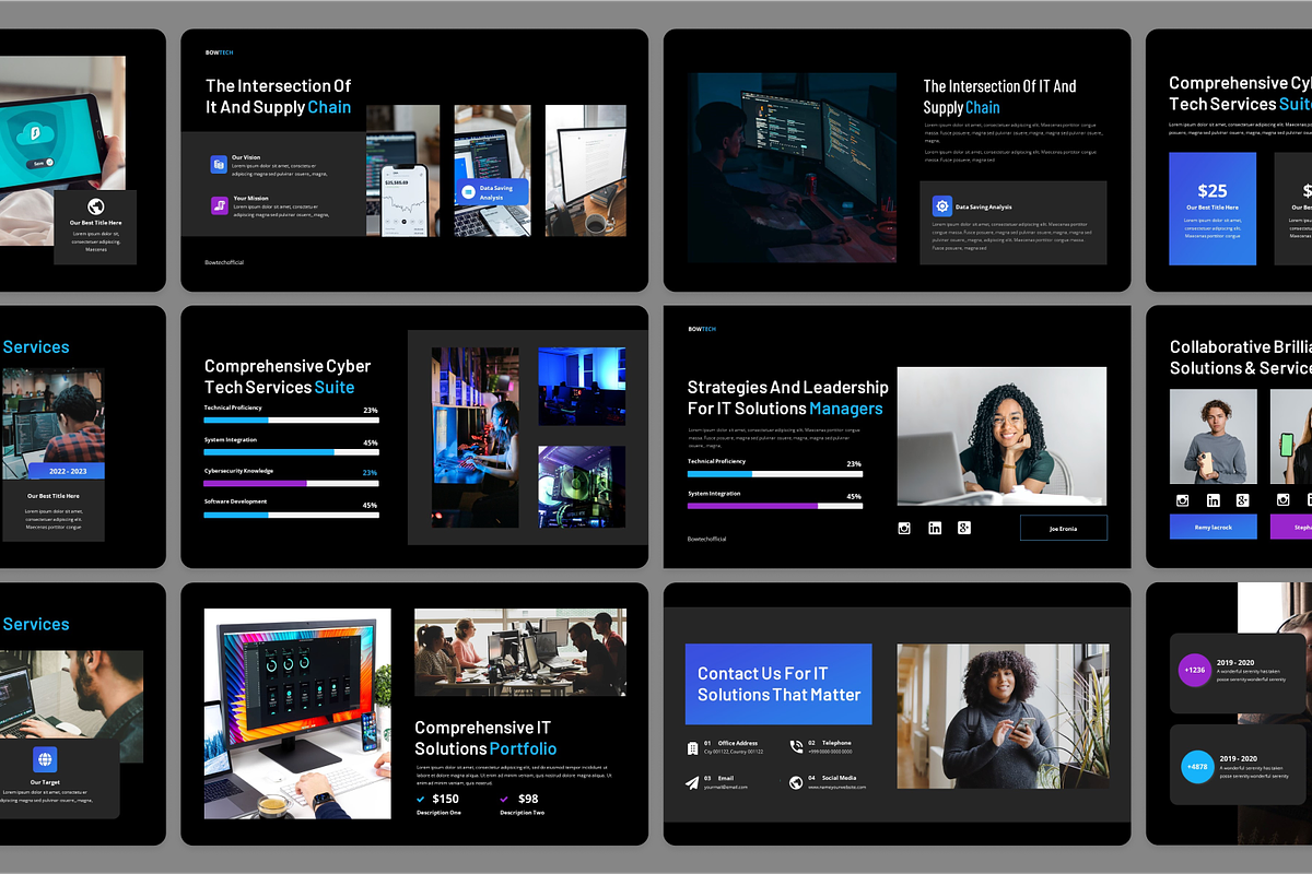 IT Solutions & Services Keynote, a Presentation Template by Annora Studio (Photo 2 of 5)