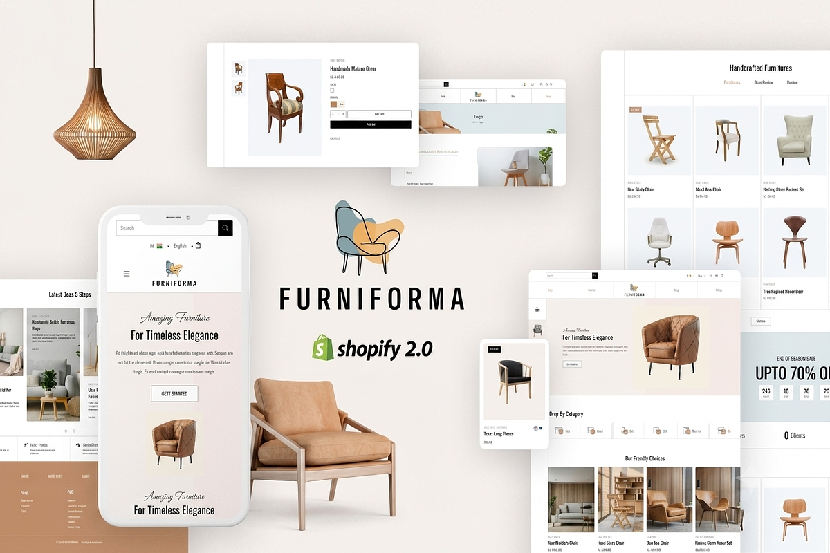 FurniForma - Furniture Shopify Theme, a Shopify Template by ThemesRain (Photo 1 of 3)