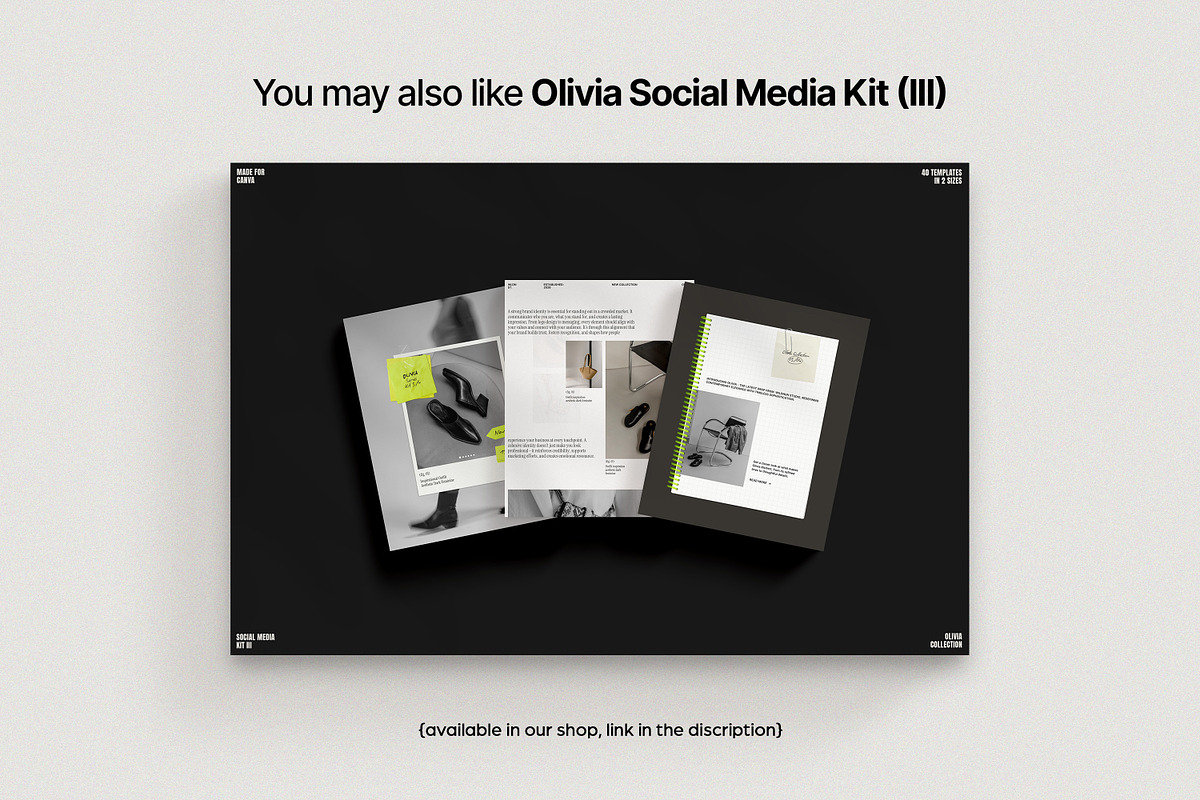 OLI / Social Media Kit (II), a Social Media Template by Wildnun Studio (Photo 17 of 23)