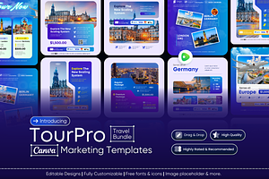 TourPro – Travel&Tour Canva Template