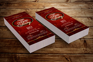 Oldies Goodies Party Ticket Template