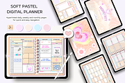 Yellow Pastel Digital Planner, a Stationery Template by Tas Creative Studio (Thumbnail 2 of 9)
