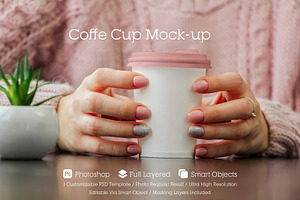 Coffee Cup Mock-up 08