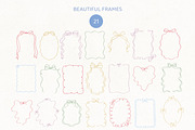 Ballerina core vector doodles set, a Decorative Illustration by yabluko_draws (Thumbnail 7 of 7)
