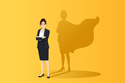Business Woman Character Pack, a Finance Illustration by Volha Hlinskaya (Thumbnail 7 of 9)