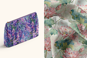 14 Dreamy Garden Patterns, a Pattern Graphic by Ninterints (Thumbnail 10 of 14)