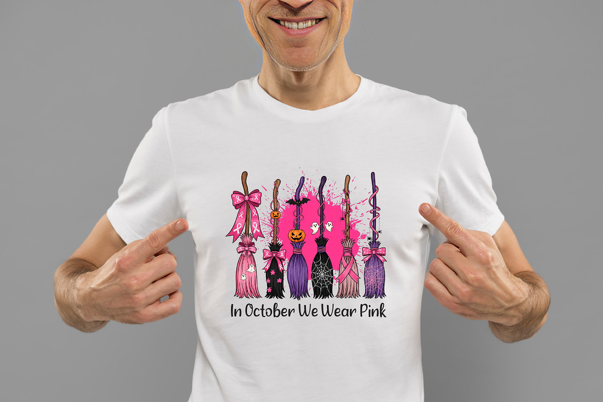 In October We Wear Pink, Breast Canc, an Illustration by Daily.Designs (Photo 2 of 5)
