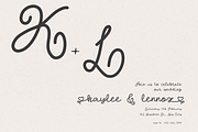 Lush Valentine is a Script font, a Script Font by Brown Cupple (Thumbnail 5 of 9)