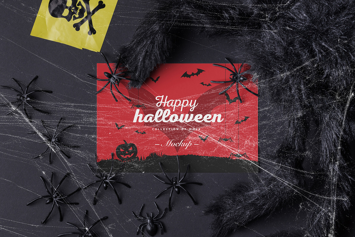 Halloween Card Mock-up, a Household Mockup by Yogurt86 (Photo 11 of 13)