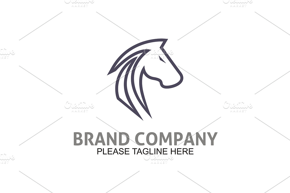 20 Logo Horse Templates Bundle, a Branding & Logo Template by Friendesigns (Photo 17 of 21)