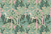 Wild tropical jungle palm pattern, a Pattern Graphic by Cotton Melon pattern Shop (Thumbnail 2 of 5)
