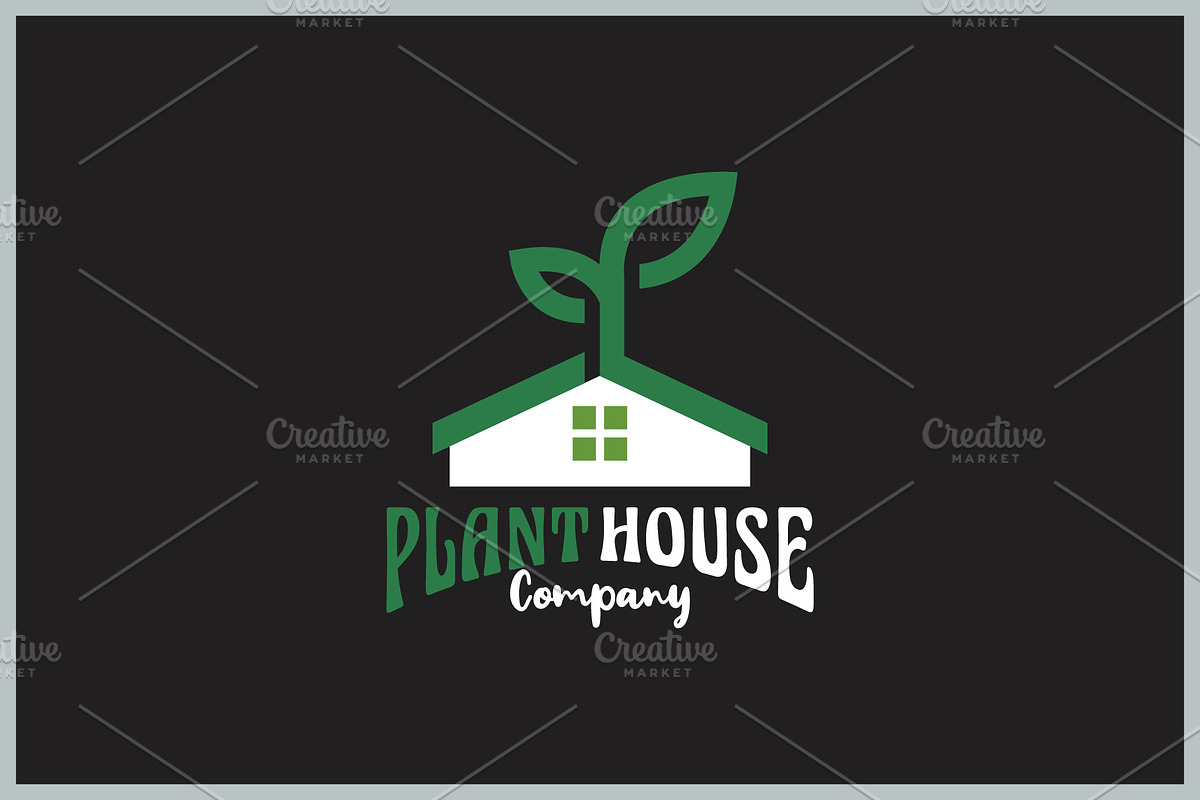 Green House Logo, Nature house logo, a Branding & Logo Template by Atlantis X Nurman Arbai (Photo 2 of 2)
