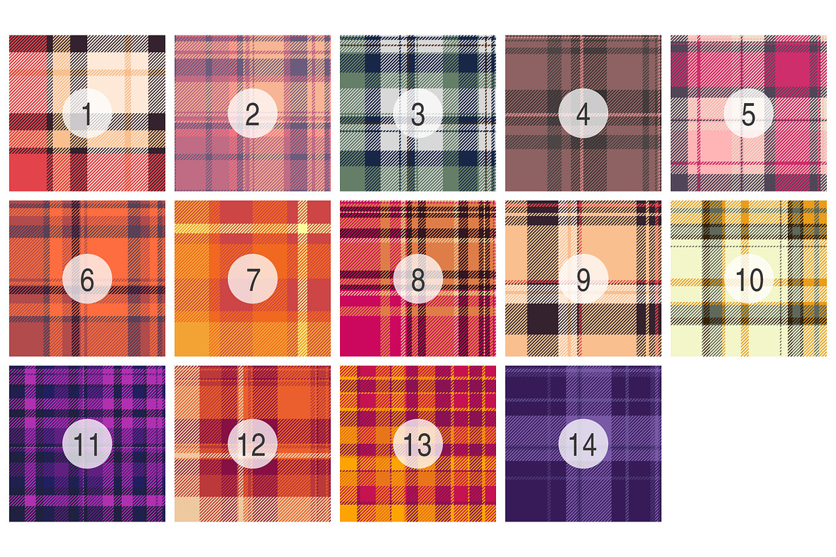 #187 Halloween Patterns, a Pattern Graphic by Plaid4You (Photo 2 of 5)