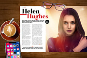 Magazine Template, a Magazine Template by Red Cactus Creative (Thumbnail 7 of 20)