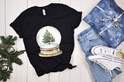 Chinoiserie Christmas Clipart, an Illustration by designcity5 (Thumbnail 5 of 5)