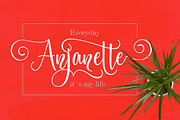 Valentina//Wedding Calligraphy Font, a Script Font by jorse (Thumbnail 2 of 9)