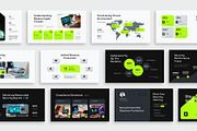 Cyber Security Google Slides, a Presentation Template by New Coral Design (Thumbnail 3 of 6)